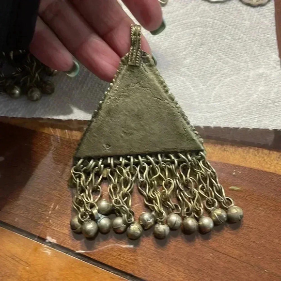 Vintage Afghan lapis and bell bundle - Picture 2 of 9